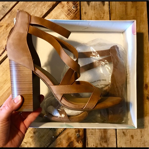 Brand New Strappy Heels - Picture 1 of 4